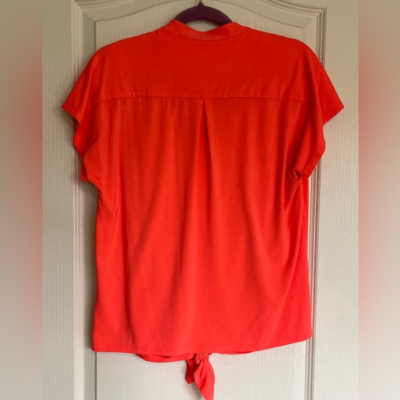 🌺NYGARD Ladies Cap Sleeve Coral Shirt - Picture 7 of 8